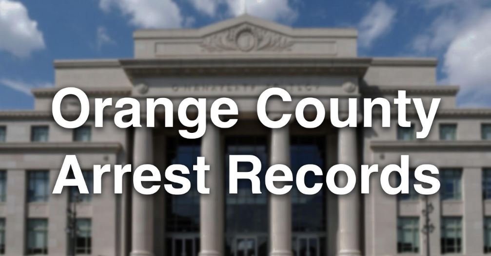 Orange County Arrest Records