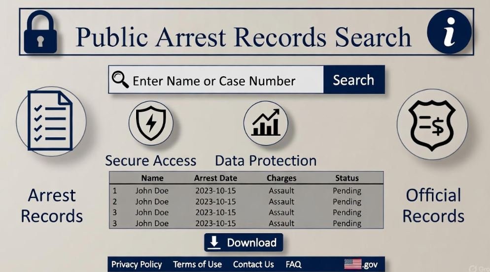Public Arrest Records