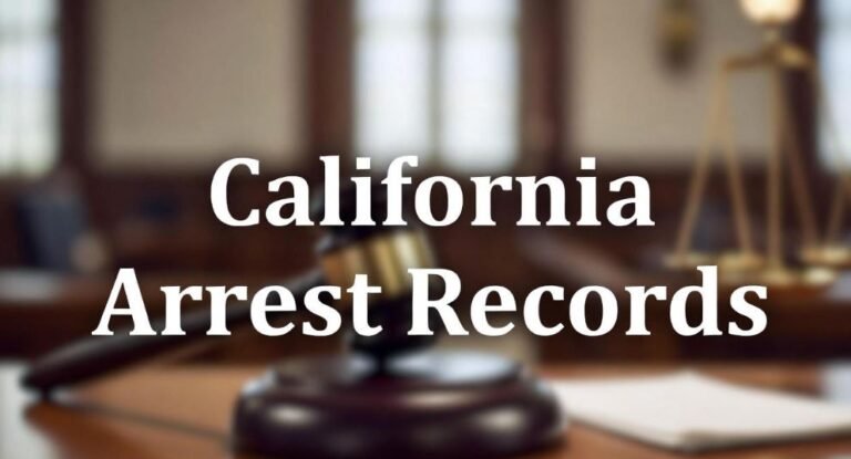 California Arrest Records