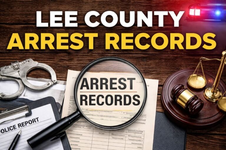 Lee County Arrest Records Search