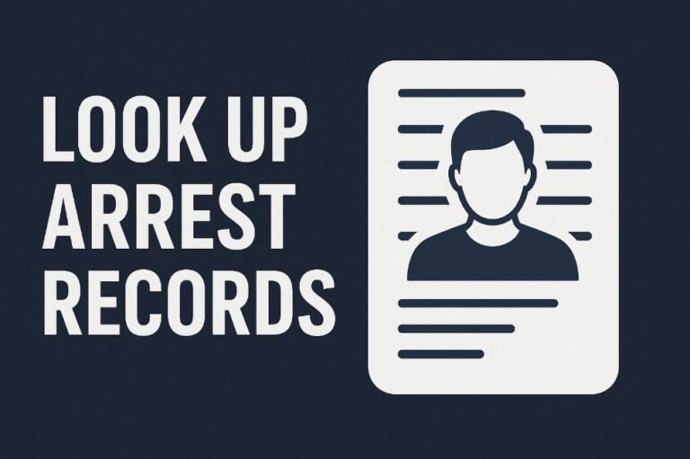 Look UP Arrest Records