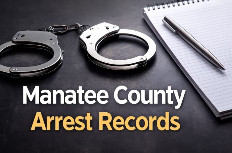 Manatee County Arrest Records
