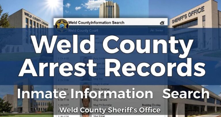 Weld County Arrest Records