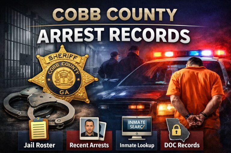 Cobb County Arrest Records