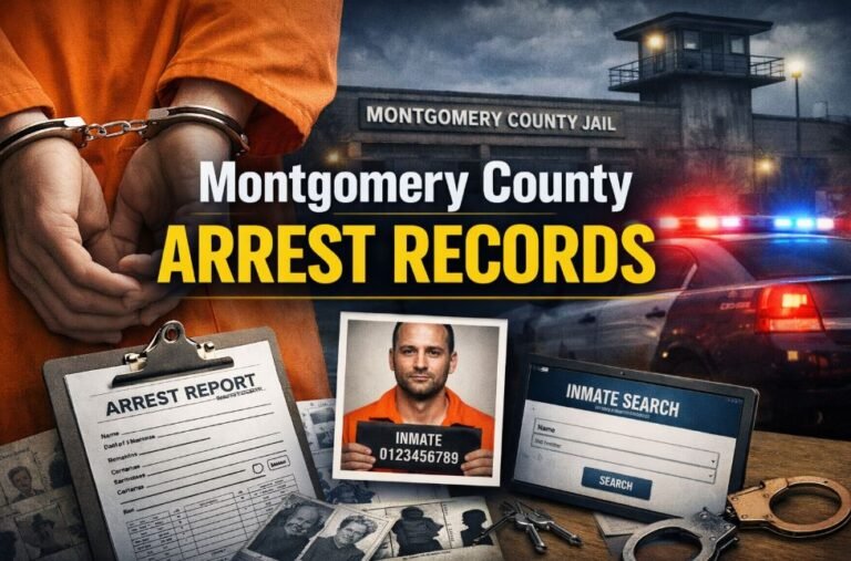 montgomery county arrest records